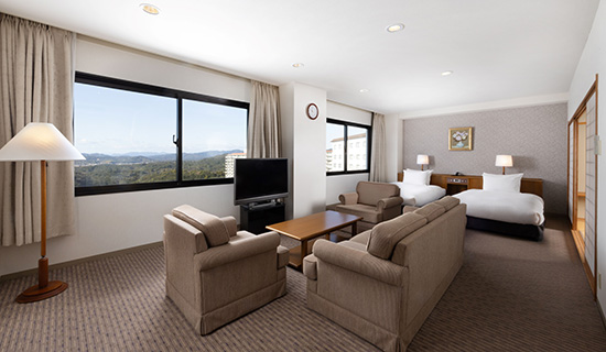 Classic Junior Suite (Japanese-Western Style Room) Ocean View