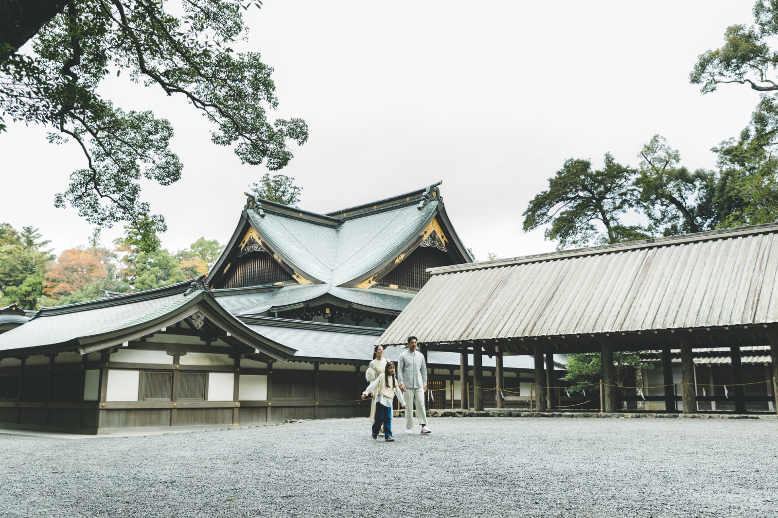 Ise Grand Shrine (Outside palace → Uchimiya)