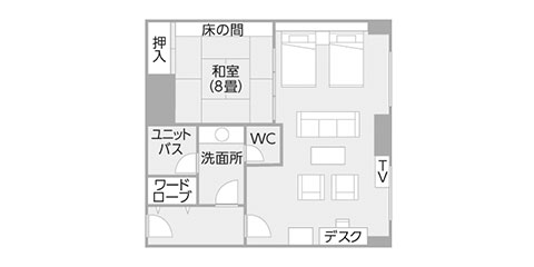 房間布局圖|伊勢志摩美爵溫泉度假酒店【官方】