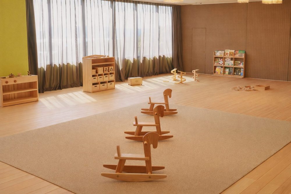 New Kids Space "Matoya no Mori" OPEN to touch the warmth of wood!